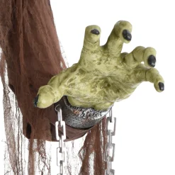 Party City Animatronics|Animatronic Light Up Talking Mad Monster Marlon, 7Ft