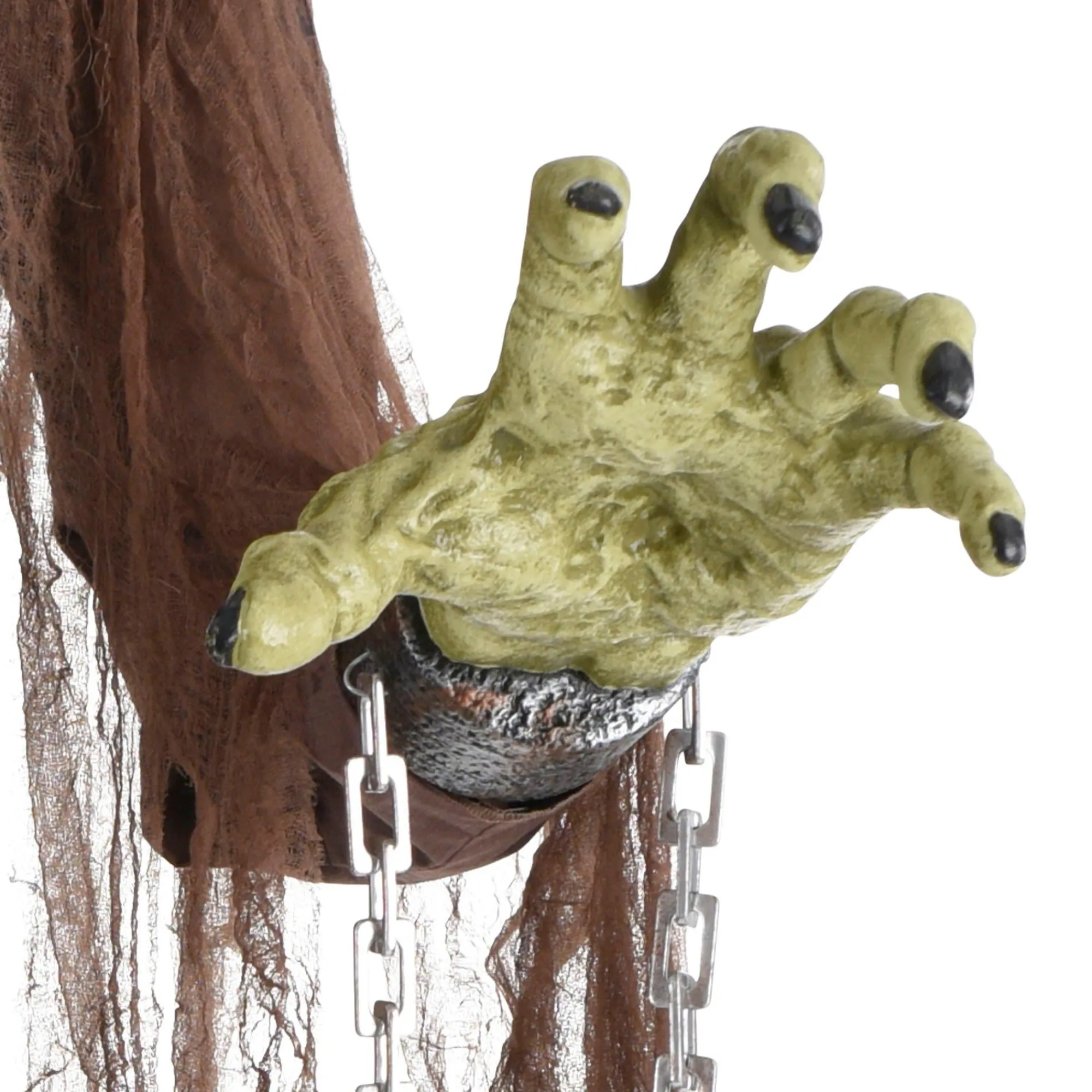 Party City Animatronics|Animatronic Light Up Talking Mad Monster Marlon, 7Ft