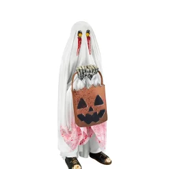 Party City Animatronics|Animatronic Light-Up Bloody Ghost Trick-Or-Treater, 3Ft
