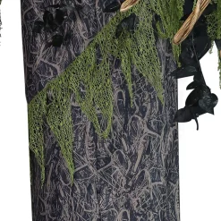 Party City Animatronics|Animatronic Light-Up Towering Pumpkin Creep, 12Ft