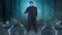 Party City Animatronics|Animatronic Michael Myers Halloween Decoration, 6.6Ft - Halloween Ii