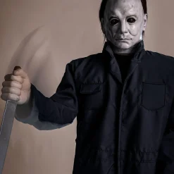 Party City Animatronics|Animatronic Michael Myers Halloween Decoration, 6.6Ft - Halloween Ii