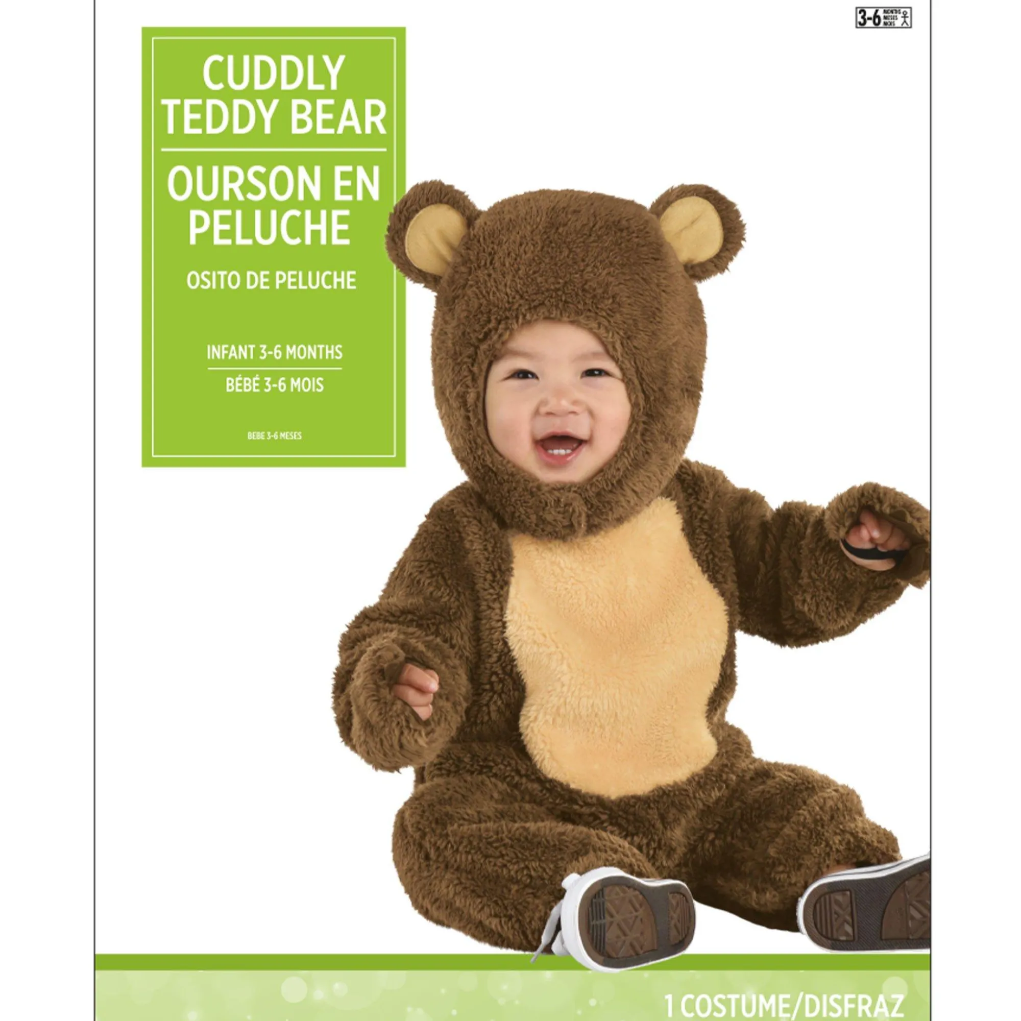 Party City Baby Girl|Baby Cuddly Teddy Bear Costume
