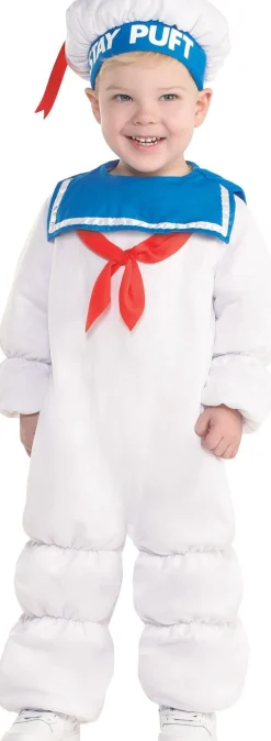 Party City Baby Boy|Baby Padded Stay Puft Marshmallow Man Costume - Ghostbusters