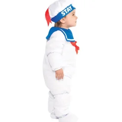 Party City Baby Boy|Baby Padded Stay Puft Marshmallow Man Costume - Ghostbusters