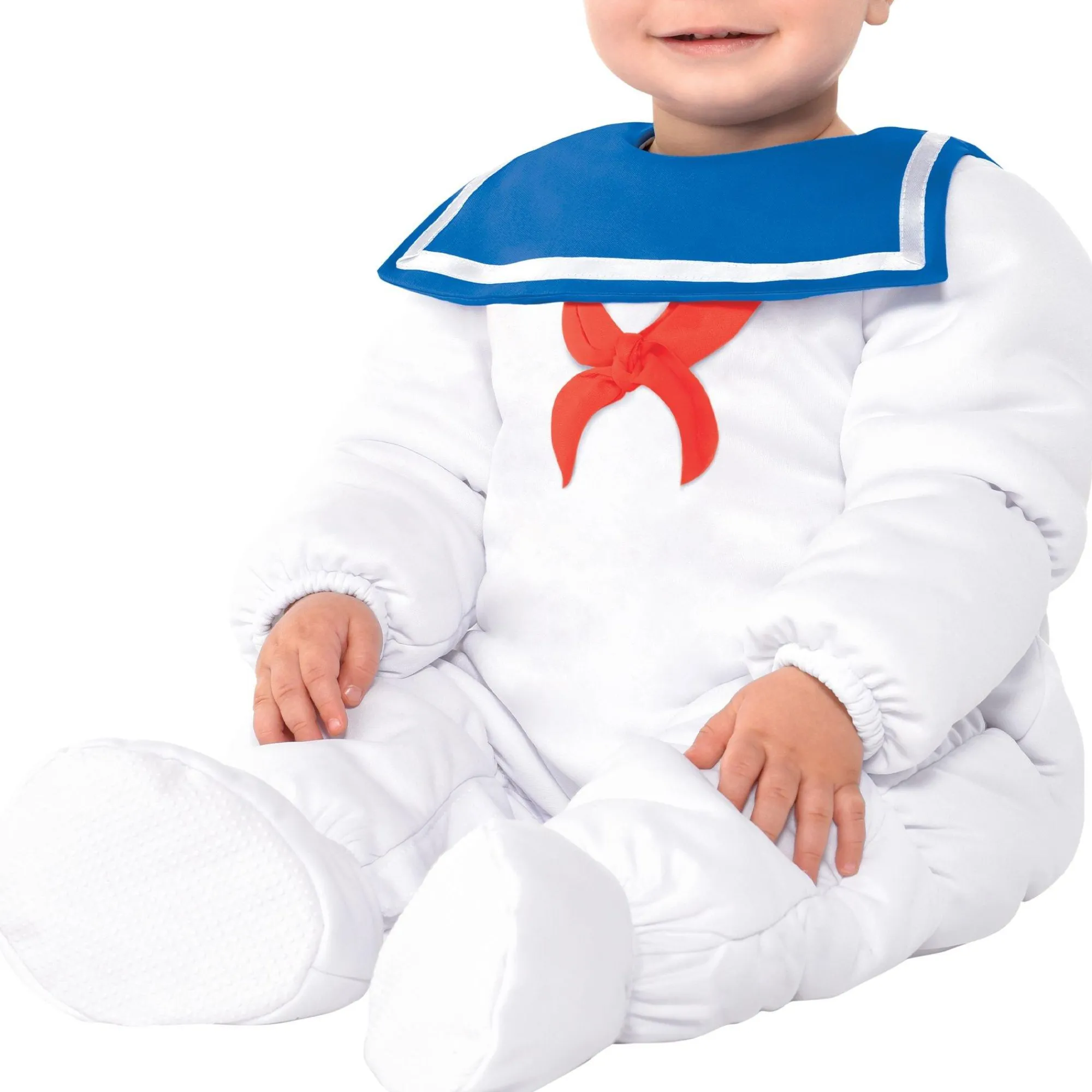 Party City Baby Boy|Baby Padded Stay Puft Marshmallow Man Costume - Ghostbusters