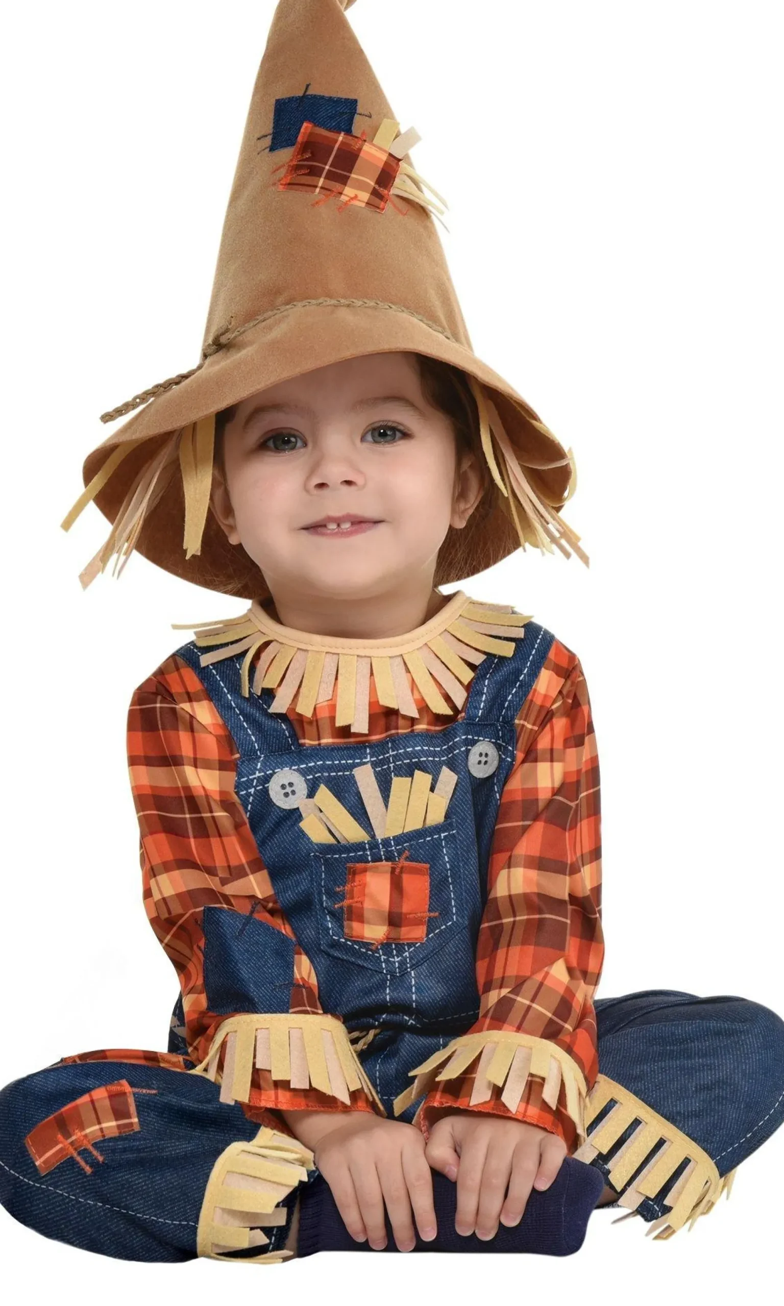 Party City Baby Girl|Baby Tiny Scarecrow Costume