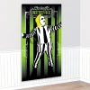 Party City Decorations|Beetlejuice Plastic Scene Setter Add-On, 2.8Ft X 5.4Ft