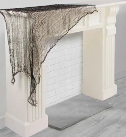 Party City Decorations|Black Halloween Creepy Cloth