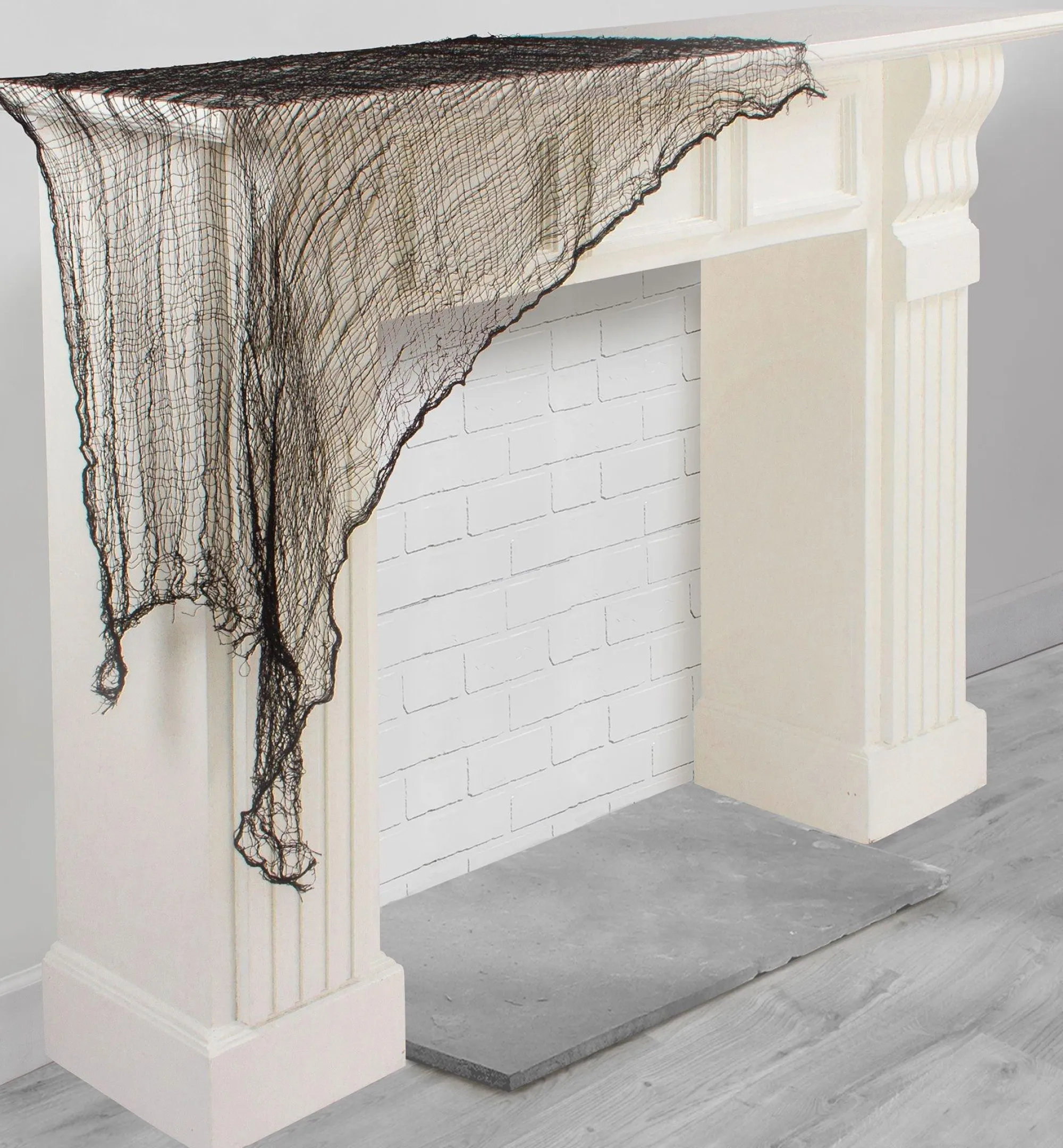 Party City Decorations|Black Halloween Creepy Cloth