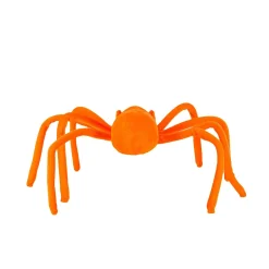 Party City Spiders & Webbing|Black Light Reactive Fabric Spider, 22.8In