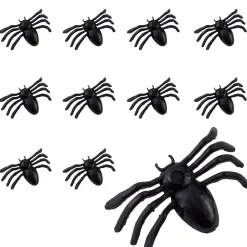 Party City Spiders & Webbing|Black Mini Spiders 50Ct