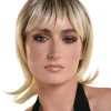 Party City Wigs-Blond Shag Mullet Wig - 70S