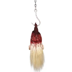 Party City Chop Shop|Blonde Severed Head Latex & Vinyl Hanging Decoration, 7.75In X 23.25In