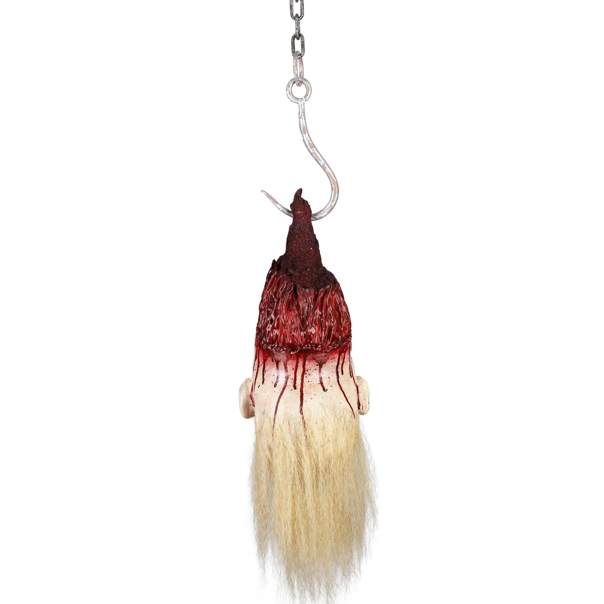 Party City Chop Shop|Blonde Severed Head Latex & Vinyl Hanging Decoration, 7.75In X 23.25In
