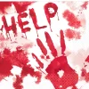 Party City Get Axed|Bloody Hands Lunch Napkins 36Ct