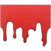 Party City Decorations|Bloody Plastic Borders, 12In X 10In, 12Ct