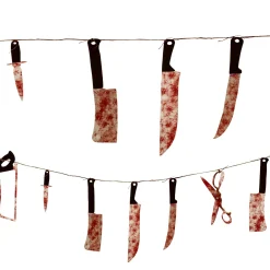 Party City Decorations|Bloody Weapons Garland