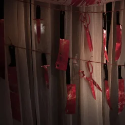 Party City Decorations|Bloody Weapons Garland