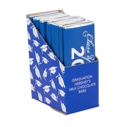 Hershey's Chocolate Candy-Blue Class Of 2023 Milk Chocolate Candy Bar, 1.5Oz Royal Blue