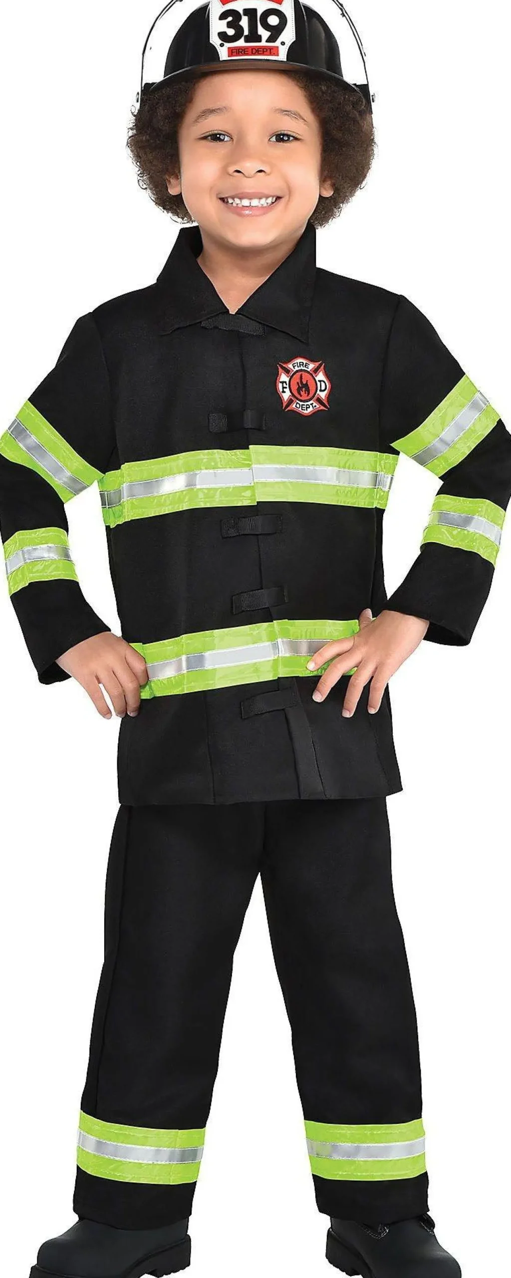 Boy Party City Career|Boys Reflective Firefighter Costume