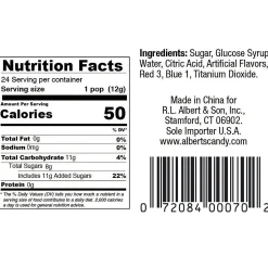 Party City Lollipops-Bright Pink Swirly Lollipops, 24Pc - Bubblegum Flavor Hot Pink