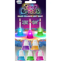 Party City Baking Supplies-Cake Brites, 7In, 5Ct