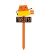 Party City Spooky Friends|Candy Corn Treats Yard Stake