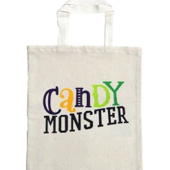 Party City Trick-Or-Treat Bags & Buckets|Candy Monster Cotton Tote Treat Bag, 14In X 16In