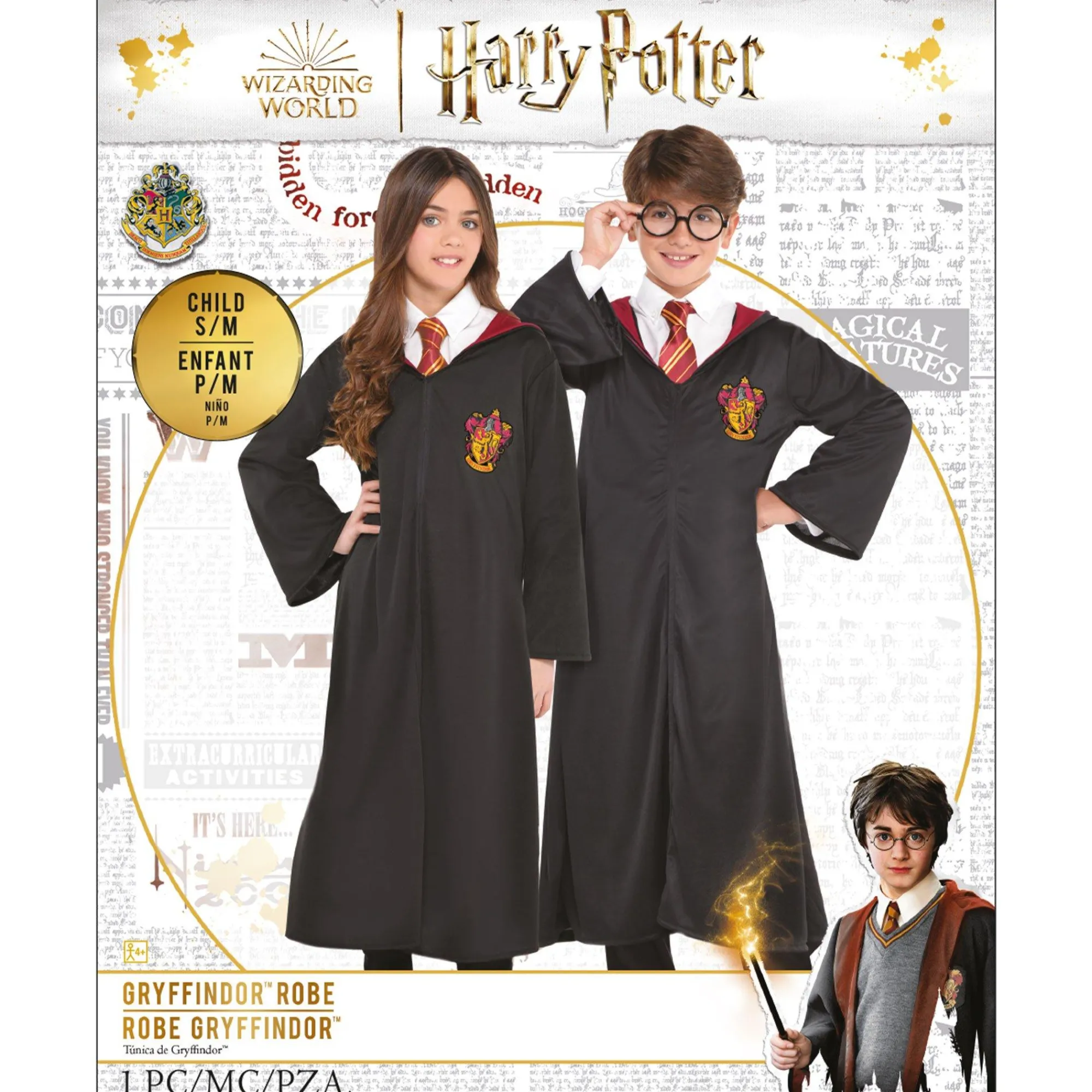 Party City Capes, Robes|Child Gryffindor Robe - Harry Potter