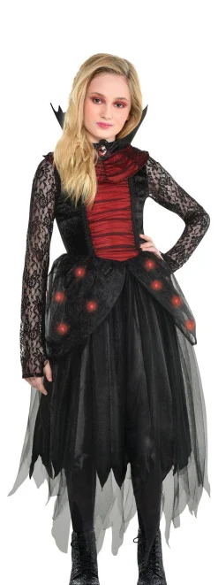 Girl Party City Scary|Child Light-Up Twinkling Countess Costume