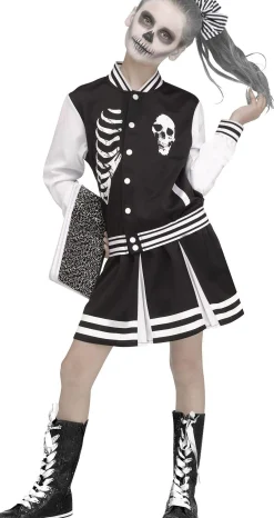 Girl Party City Scary|Child Scare Squad Skeleton Costume