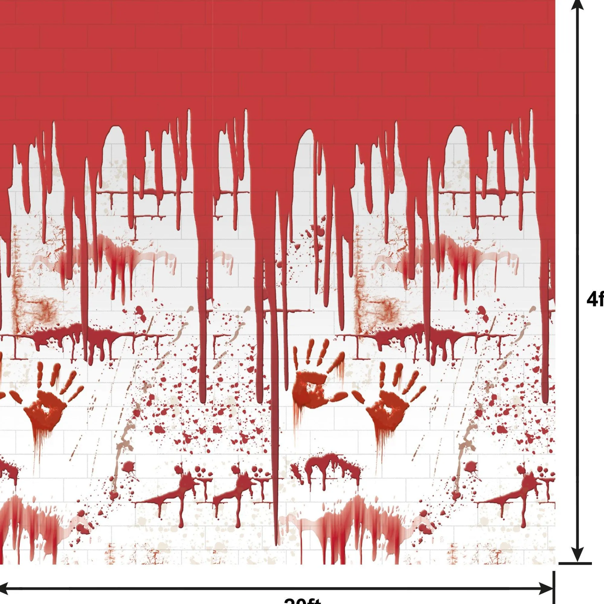Party City Window & Wall Décor|Chop Shop Room Roll