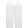 Party City Baking Supplies-Clear Squeeze Bottles 2Ct
