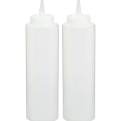 Party City Baking Supplies-Clear Squeeze Bottles 2Ct