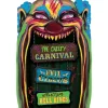 Party City Decorations|Creepy Carnival Black Light Reactive Lenticular Plastic Cutout, 12In X 18In