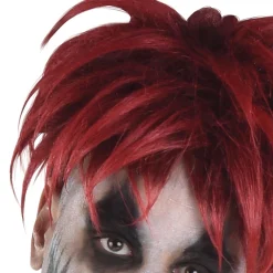 Party City Wigs-Creepy Red Circus Wig