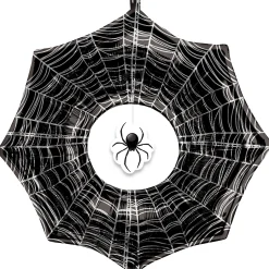 Party City Spiderweb Night|Creepy Spiderweb Foil Balloon, 33In X 32In