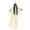 Party City Hanging Props|Creepy Zombie Girl Fabric & Plastic Hanging Decoration, 48In