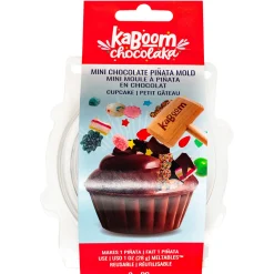 Party City Bakeware|Cupcake-Shaped Chocolate Pi Ata Mold, 5.3In X 3.9In - Kaboom Chocolaka