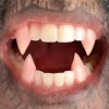 Party City Fangs, Teeth-Custom Designer Werewolf Fangs