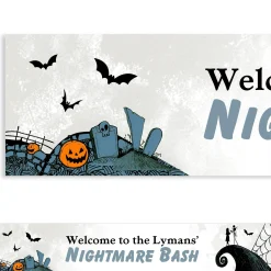Party City The Nightmare Before Christmas|Custom Nightmare Before Christmas Banner
