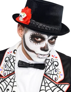 Party City Hats-Day Of The Dead Top Hat