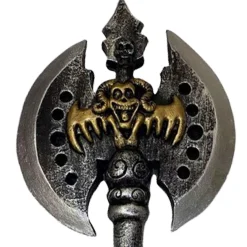 Party City Weapons|Demon Double-Headed Battle Axe, 28In - High-Density Foam Prop