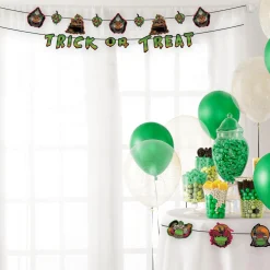 Party City Disney Villains|Disney Villains Halloween Cardstock Banners, 6Ft, 3Ct