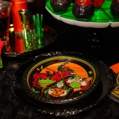 Party City Tableware & Serveware|Disney Villains Halloween Paper Dinner Plates, 10In, 18Ct