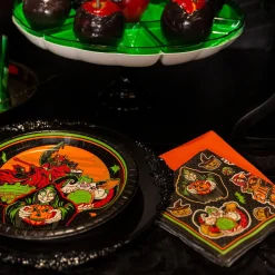 Party City Tableware & Serveware|Disney Villains Halloween Paper Beverage Napkins, 5In, 36Ct