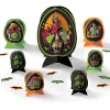 Party City Table Décor & Centerpieces|Disney Villains Halloween Cardstock Table Decorating Kit, 31Pc