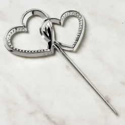 Party City Baking Supplies-Double Heart Party Picks 12Ct