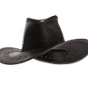 Party City Cowboy-Faux Leather Cowboy Hat